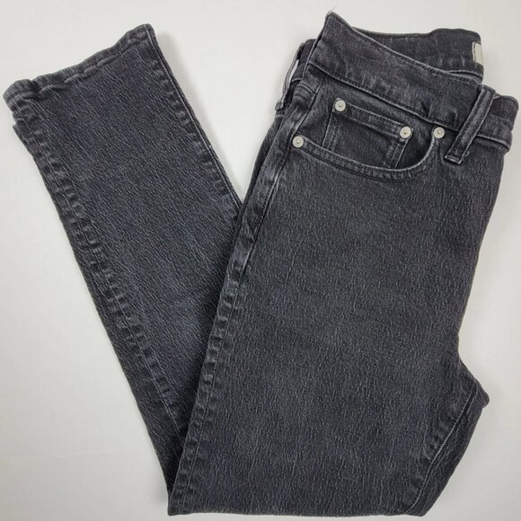 NEW Madewell Men's Size 27 Black "Perfect Vintage" Slim Jeans Size 27 - Picture 7 of 7